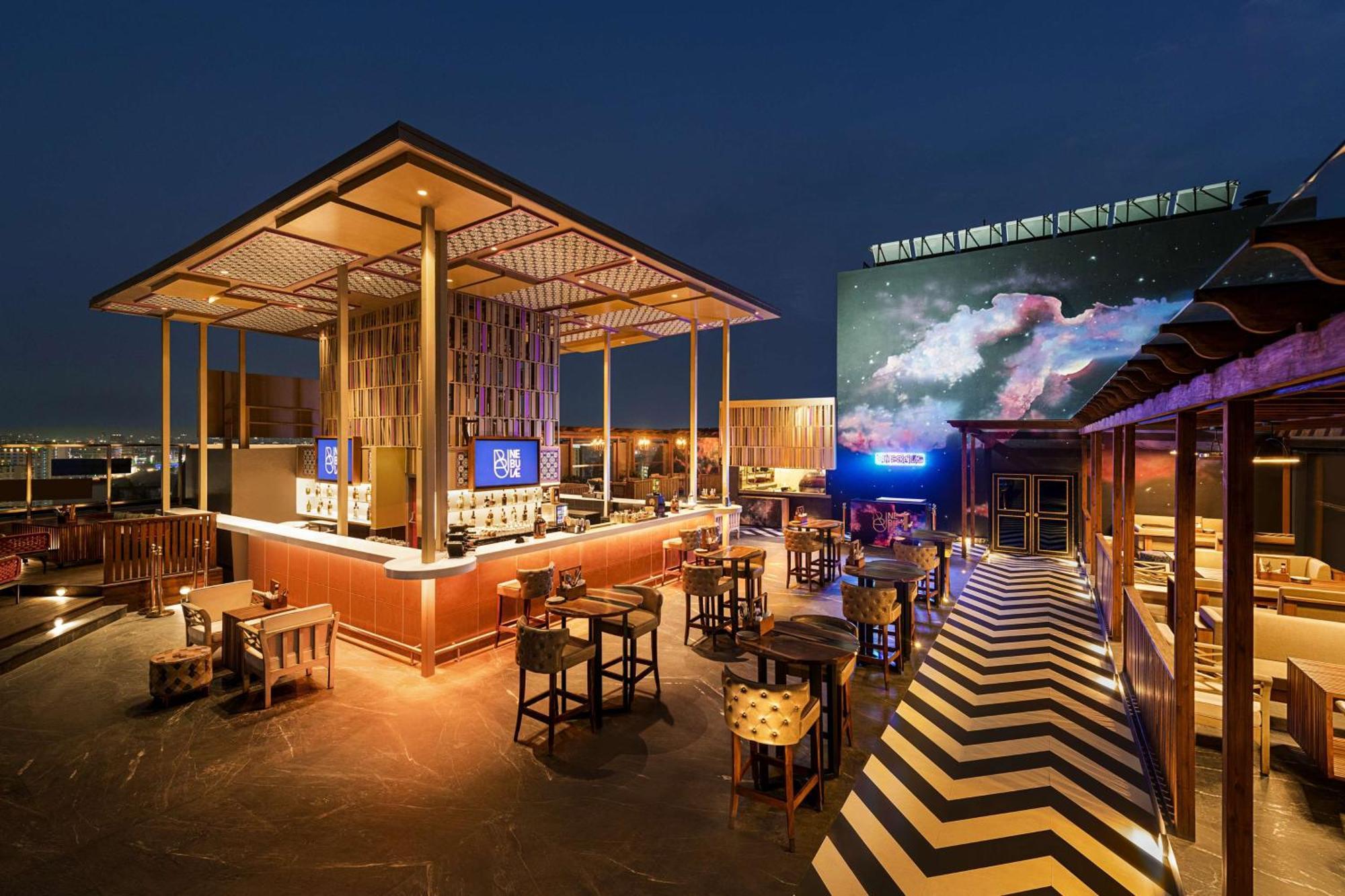 Hilton Jaipur Hotel Екстериор снимка The Bar
